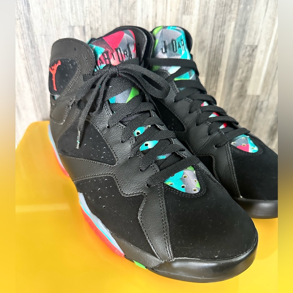 Jordan 7 Retro 30th Barcelona Nights 2015 with Socks